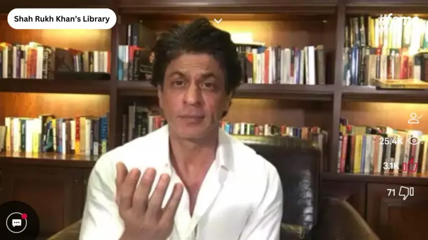 Shahrukh Khan: From 'Steve Jobs' to 'Fifty Shades of Grey', do you know Shahrukh's favorite book? A glimpse of the actor's library